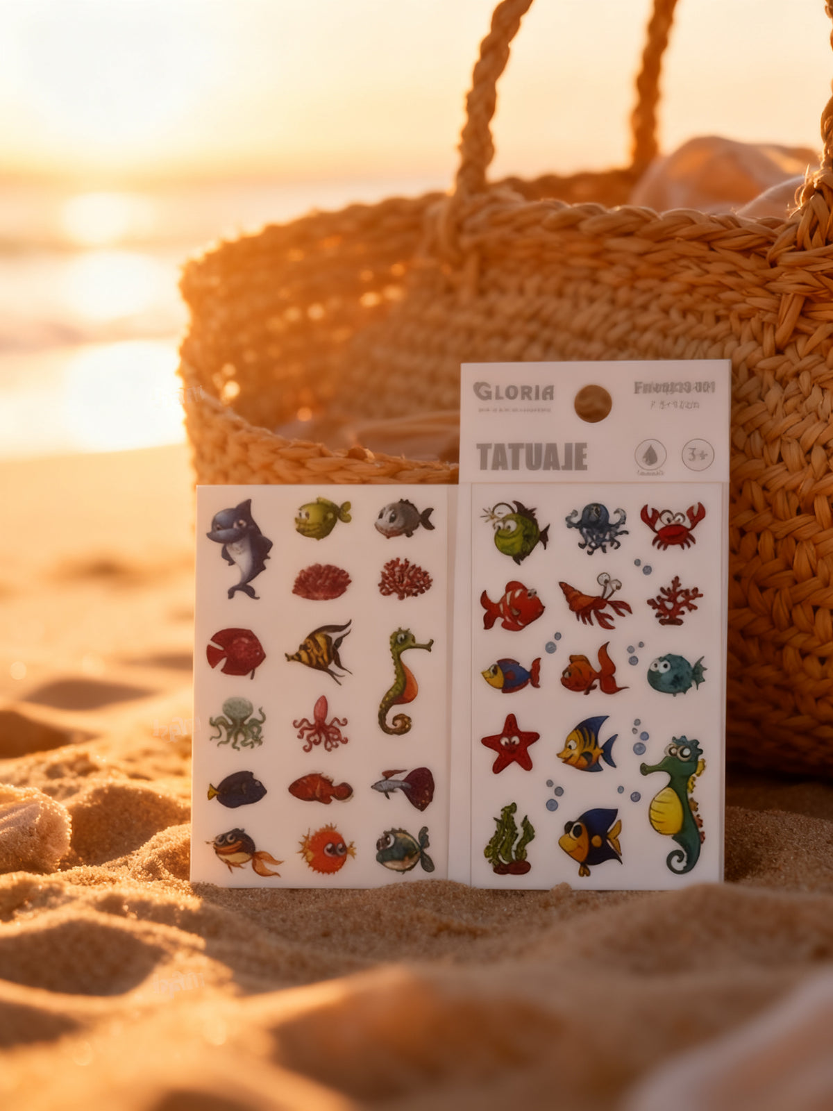 Tatuaje Animales Marinos