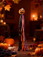 HORQUILLA DECORATIVA CON PELUCA HALLOWEEN 1PC