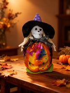 Lámpara Calabaza Halloween 9x20cm