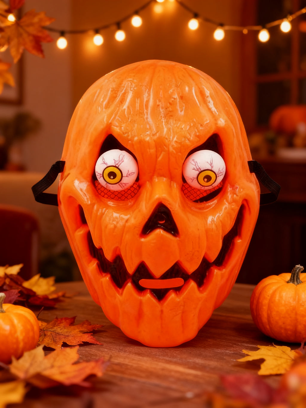 Máscara de Calabaza de Halloween 1 Pieza