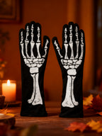 GUANTES CON HUESOS PARA HALLOWEEN