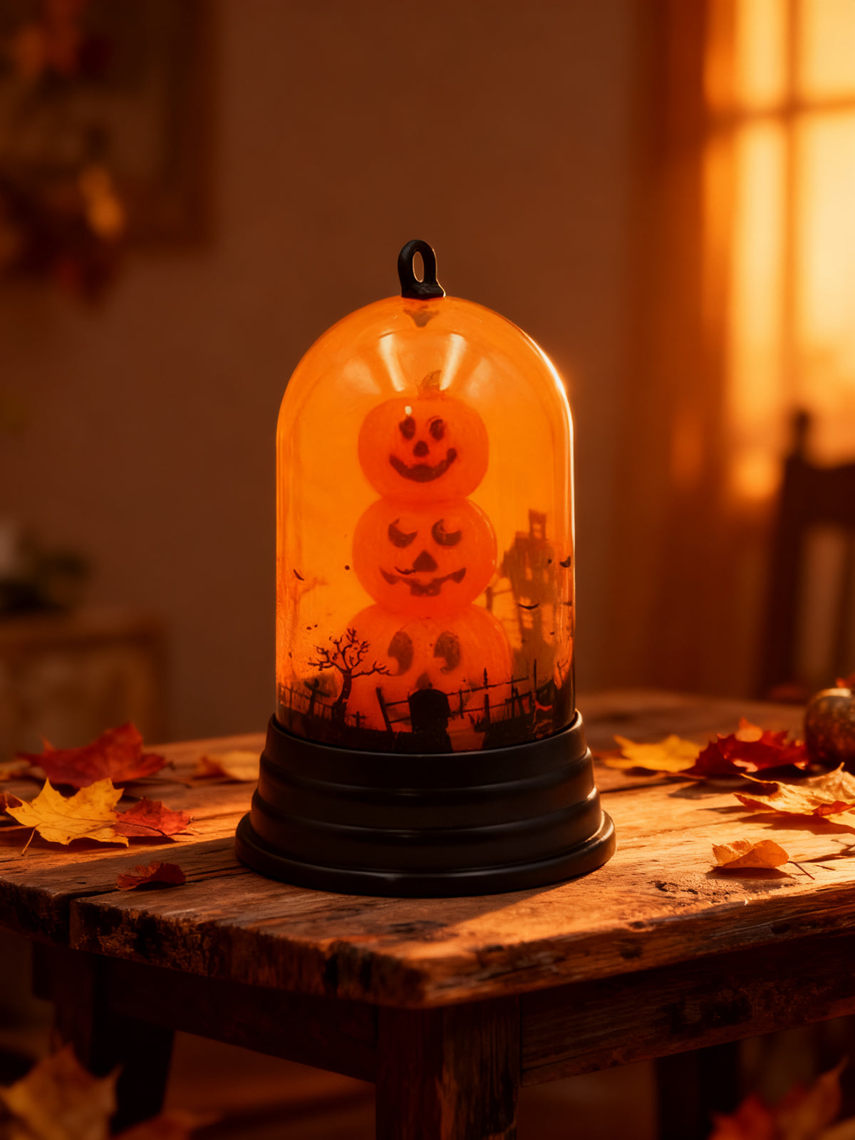 Lámpara de Calabaza Fantasma Halloween 1pc
