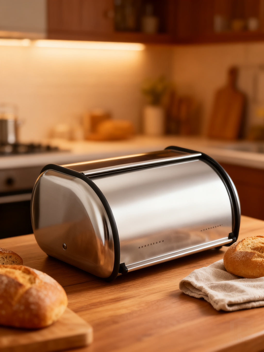Panera Metal con Tapa Quttin 43.5x27.5x18cm