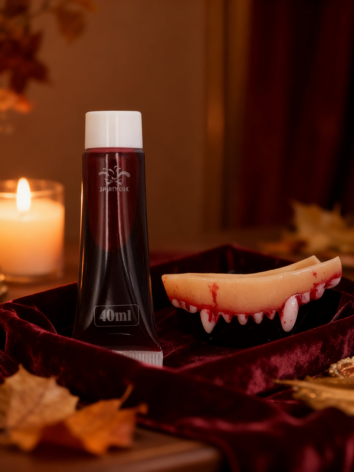 Sangre Falsa y Dientes Postizos para Fiesta