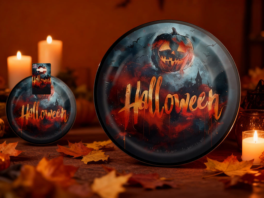 Platos de Papel Halloween 9 Pulgadas (6 Piezas)