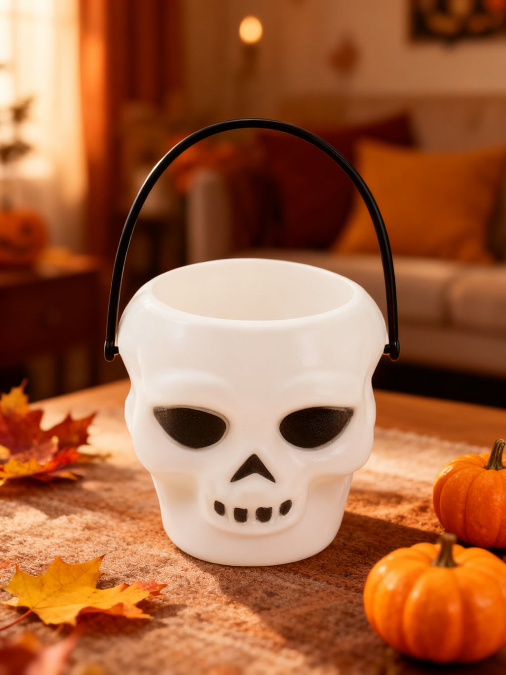 Cubo Calavera Halloween 6x6cm 1pc