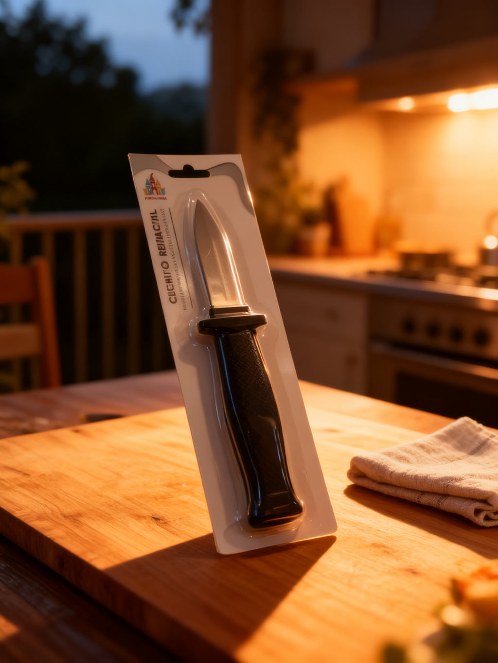 CUCHILLO EXTENSIBLE DE BROMA DE HALLOWEEN