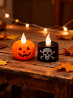 Lámpara Pequeña de Calabaza 2 Piezas