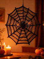 Decoración Halloween 20g con telaraña y arañas