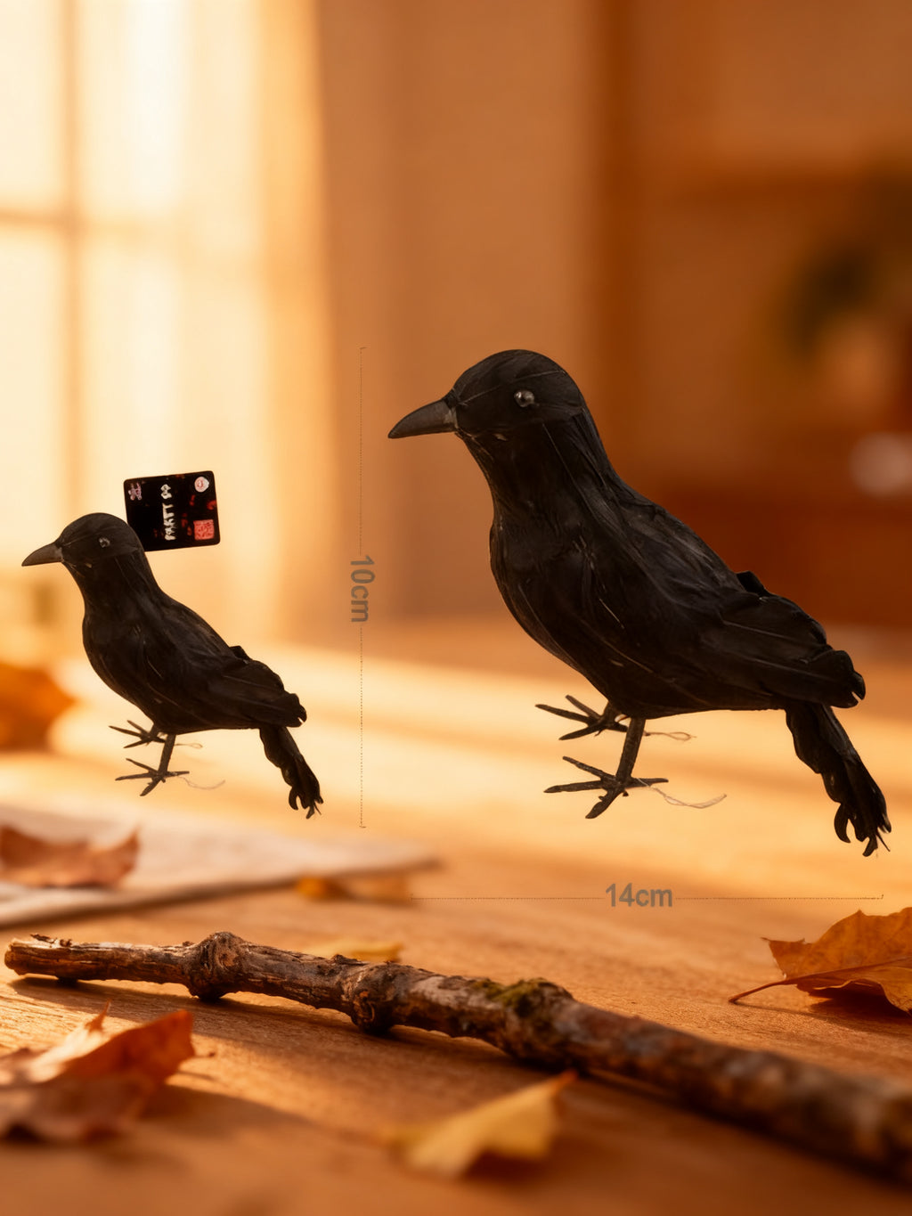 Cuervo Negro Pequeño para Halloween