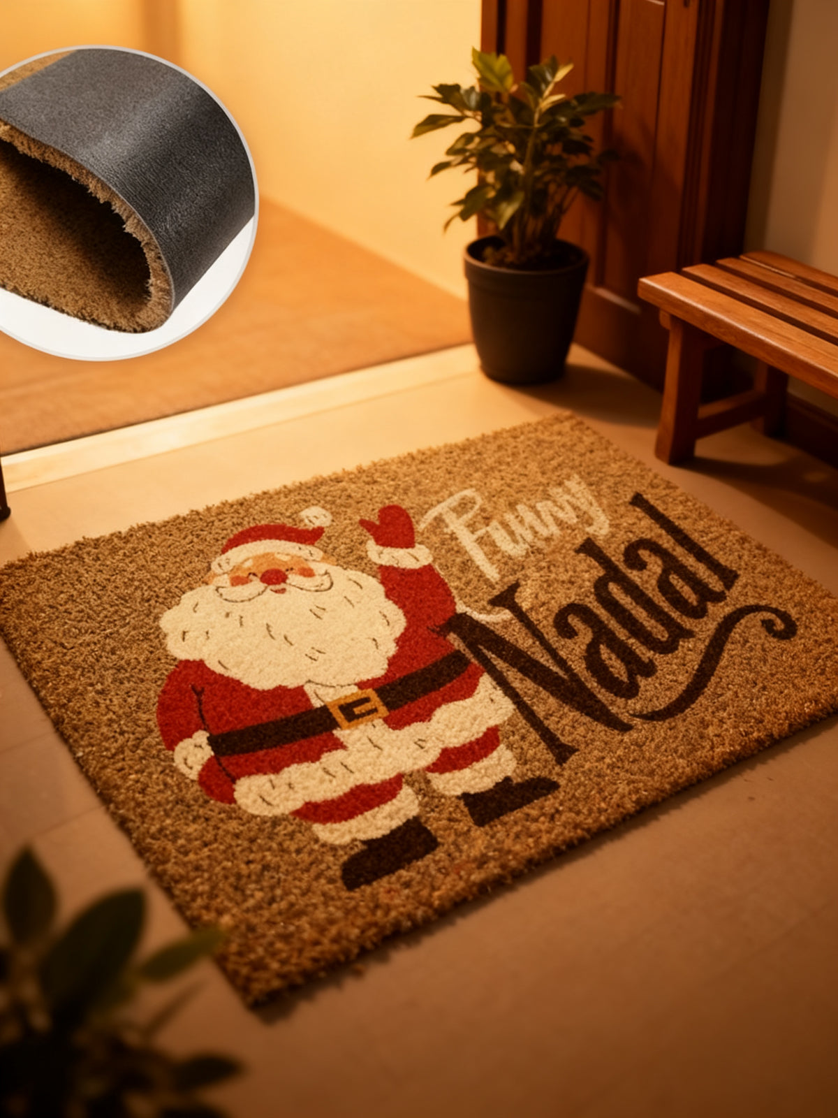 Felpudo de Noel Benvingut CAT