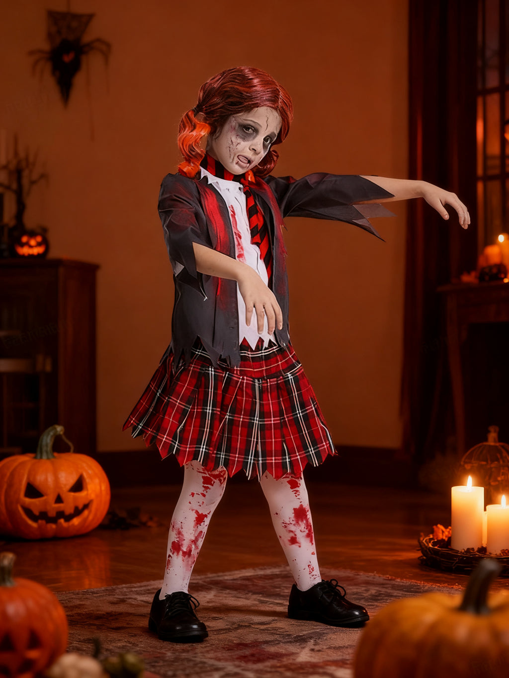 Uniforme Escolar Ensangrentado Infantil