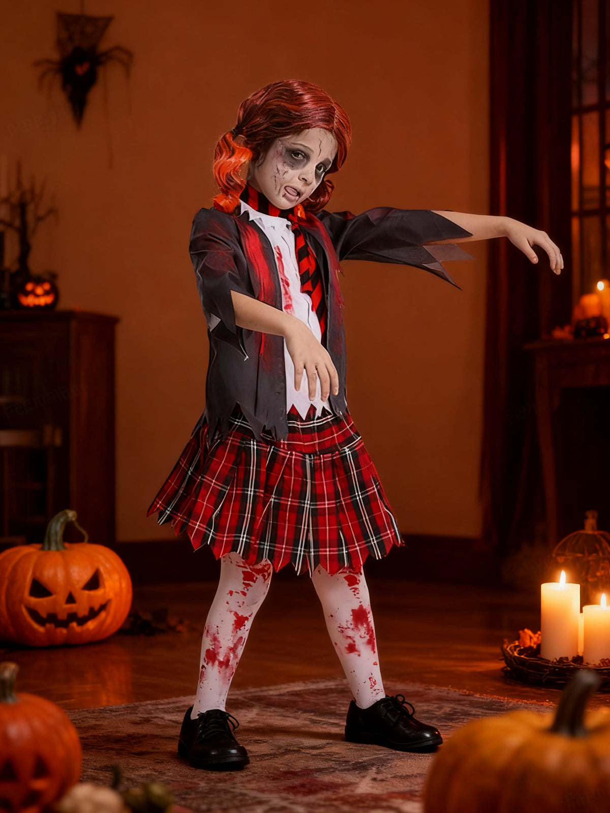 Uniforme Escolar Ensangrentado Infantil