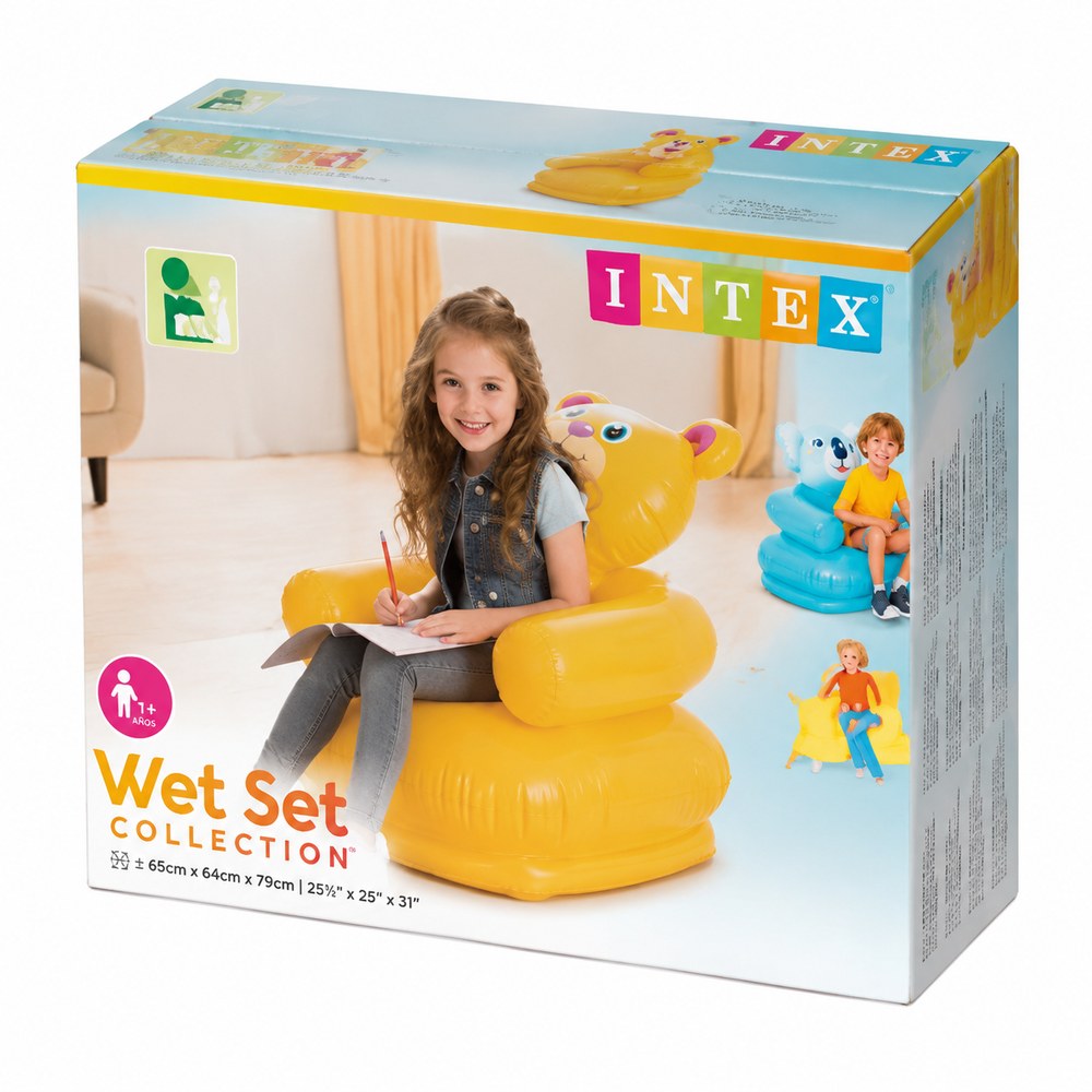 Silla inflable de oso y koala INTEX