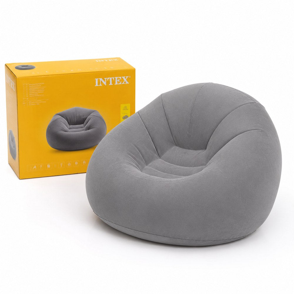 Bean Bag Chair in Grey
