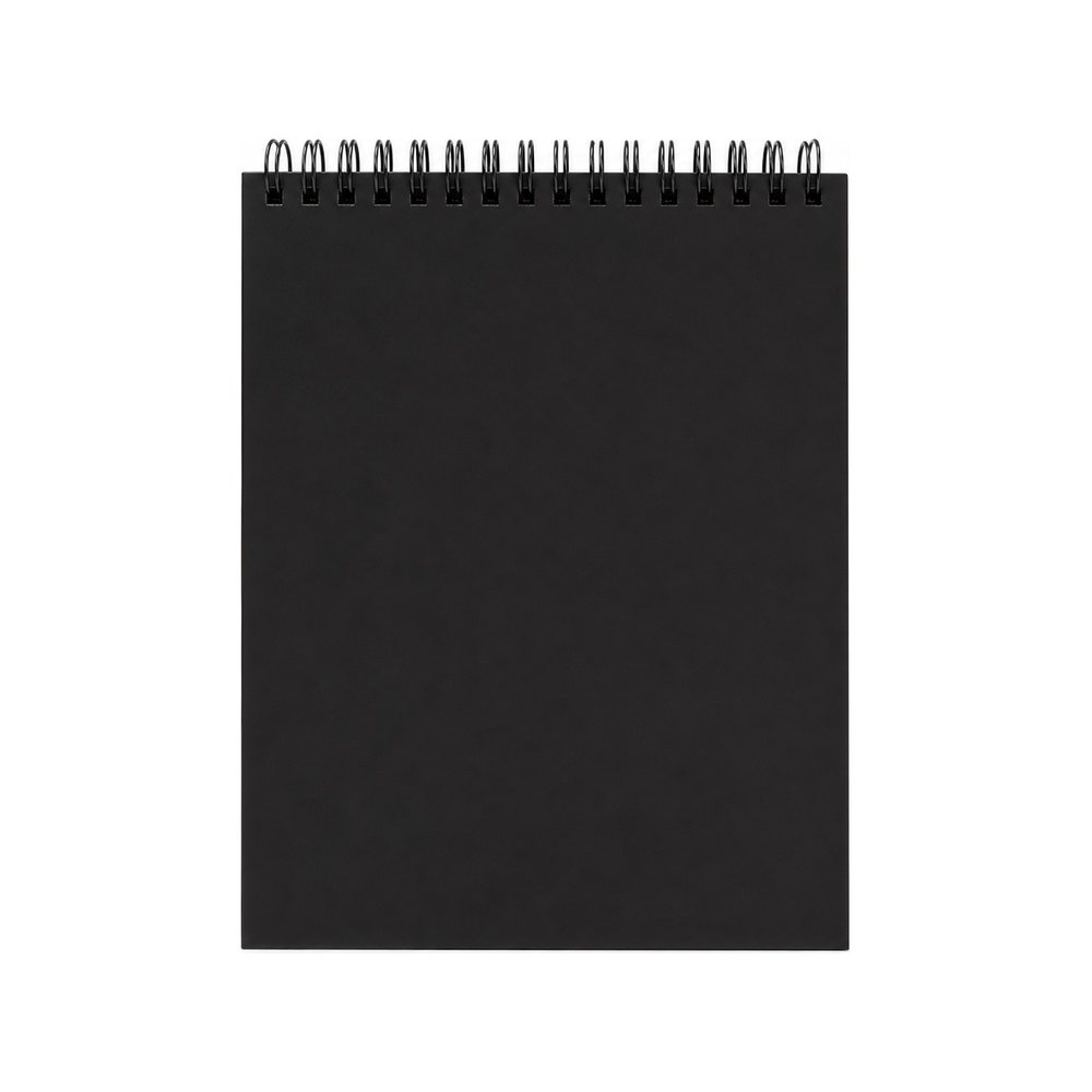 Cuaderno de Dibujo Sgrafito A5 Negro | Fondo Negro Puro | Arte Creativo para Niños y Adultos