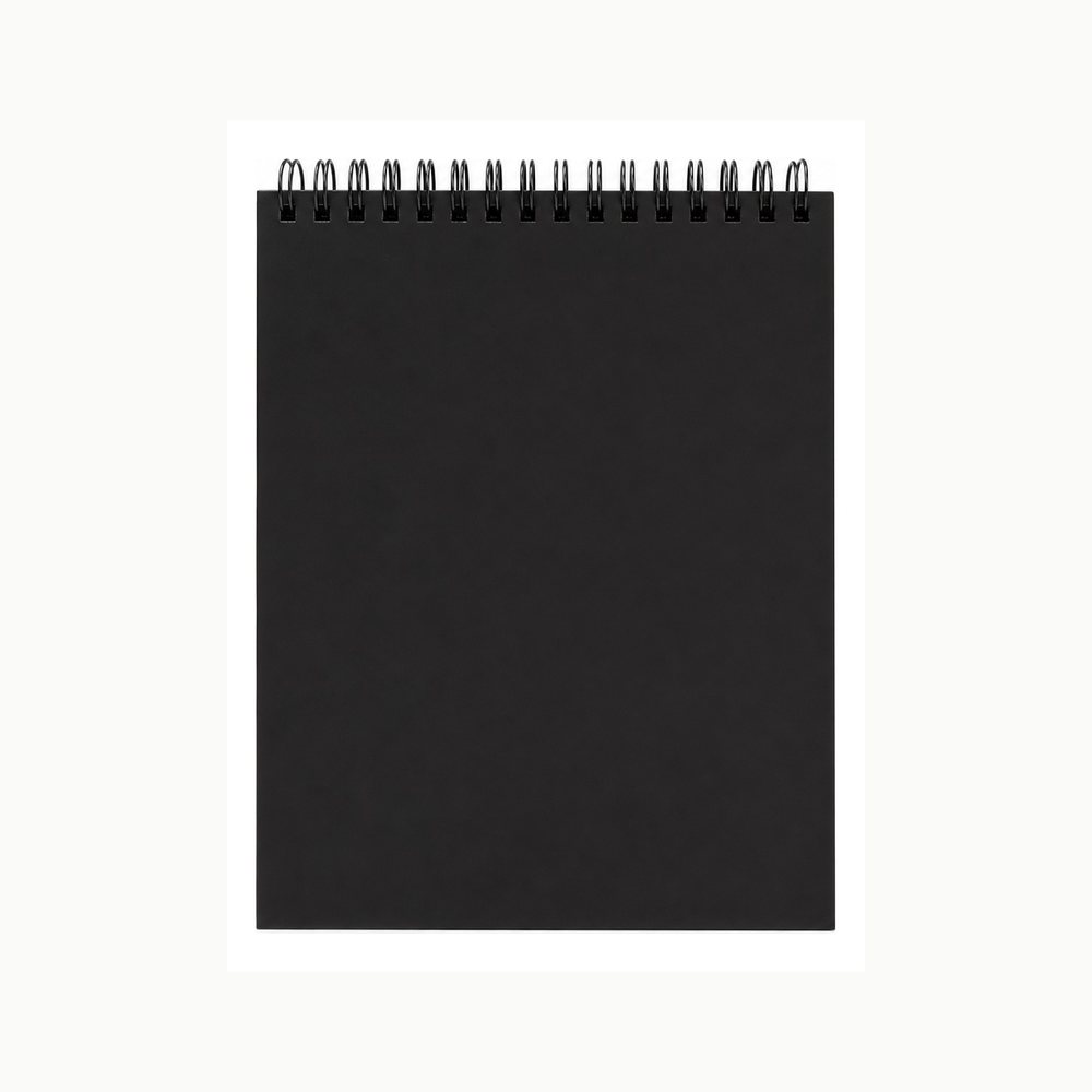 Cuaderno de Dibujo Sgrafito A5 Negro | Fondo Negro Puro | Arte Creativo para Niños y Adultos