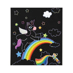 Cuaderno de Dibujo Sgrafito A5 | Papel Mágico Unicornio | Arte Creativo para Niños y Adultos