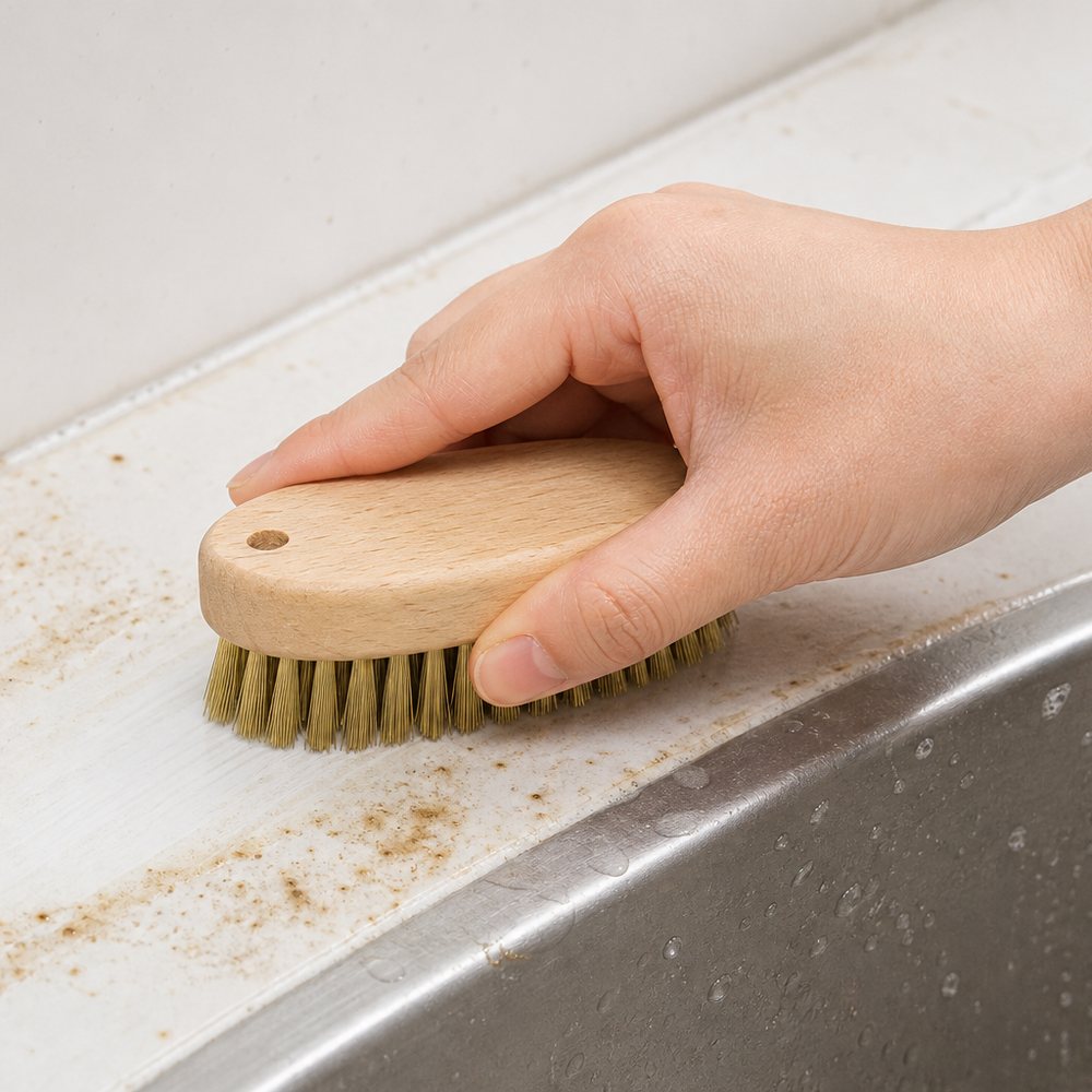 Metal Brush with Steel Bristles | Wooden Handle | Cleaning Metal, Rust, and Hardware
