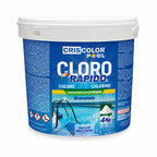 Cloro Granulado Rápido para Piscina 4 Kg | Tratamiento de Choque | Doméstica y Comercial