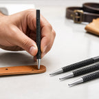 Hole Punch Tool 4 Pieces | 1.5 / 2.5 / 3 / 4mm | Metal, Plastic and Wood
