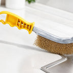 10" Abrasive Wire Brush | Steel Bristles | Grill, Fireplace, and Hard Surfaces