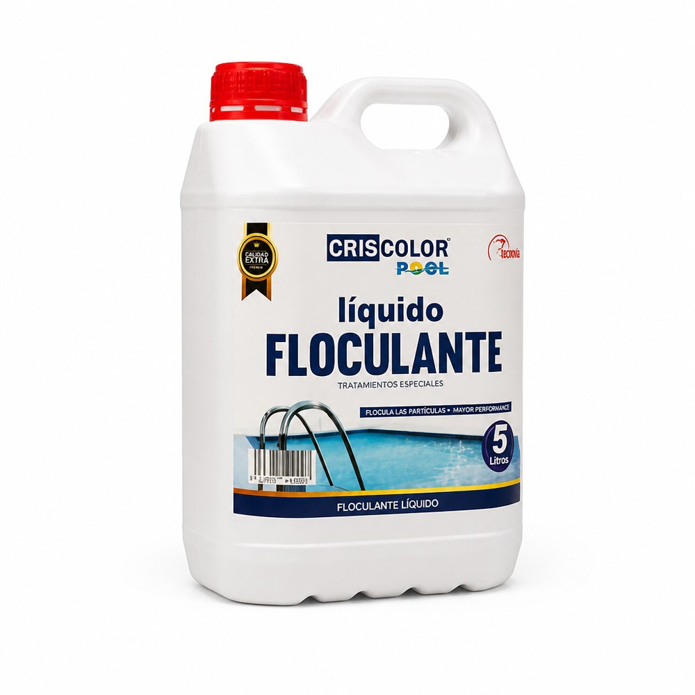 Floculante Líquido para Piscina 5 L | Clarifica el Agua | Doméstica y Comercial
