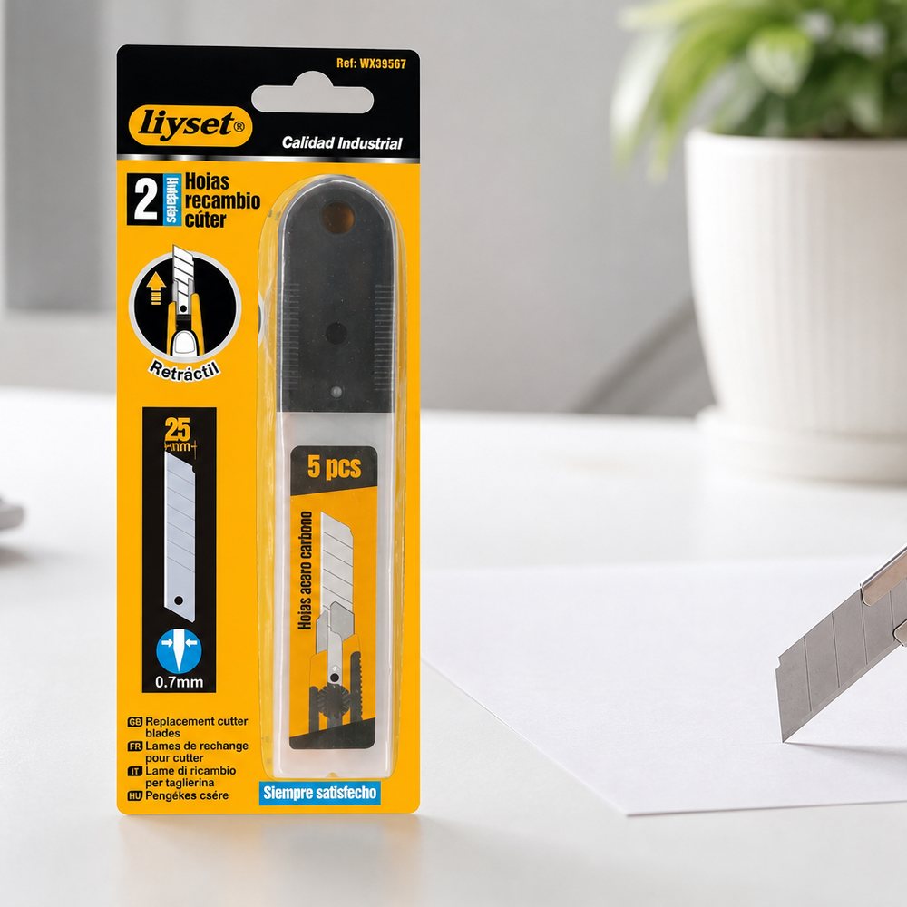 25mm Utility Knife Blades | Carbon Steel | Crafts and DIY