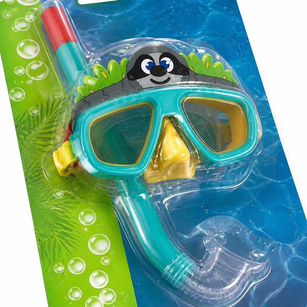 Máscara de Snorkel para Niños con Tubo | Hermética y Cómoda | Playa y Piscina