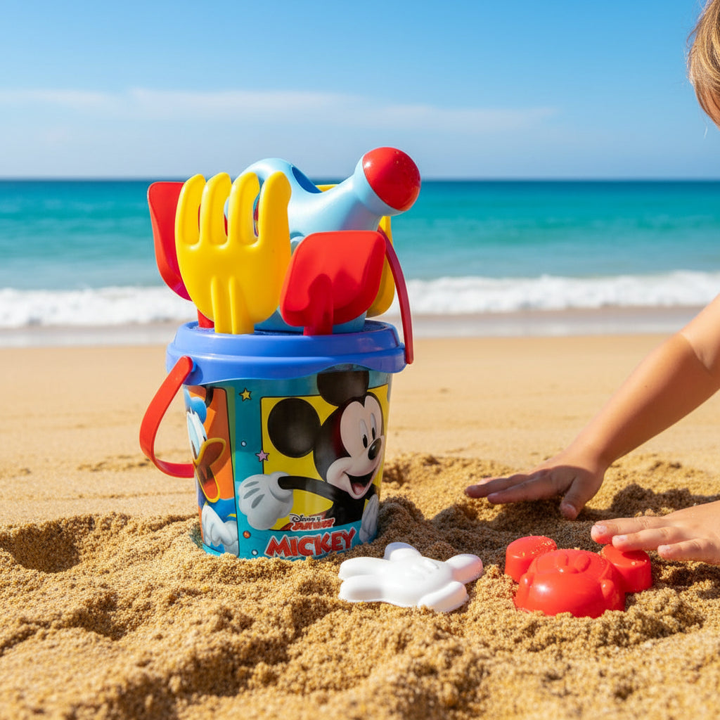 Mickey Sand Toy Set 7 Pieces | Beach & Garden – Kids +3 Years