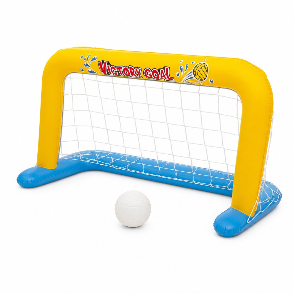 Portería Hinchable de Waterpolo con Pelota Incluida | Piscina y Juegos Acuáticos en Familia