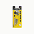 Juego de 9 Llaves Torque 1.5-10mm