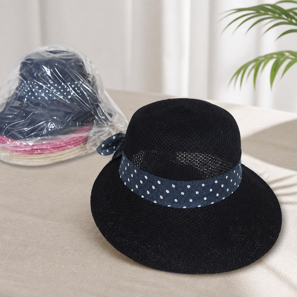 Straw Hat with Knot