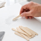 Palitos de Madera Natural para Helados 6.5cm | 100% Biodegradables | Manualidades y DIY