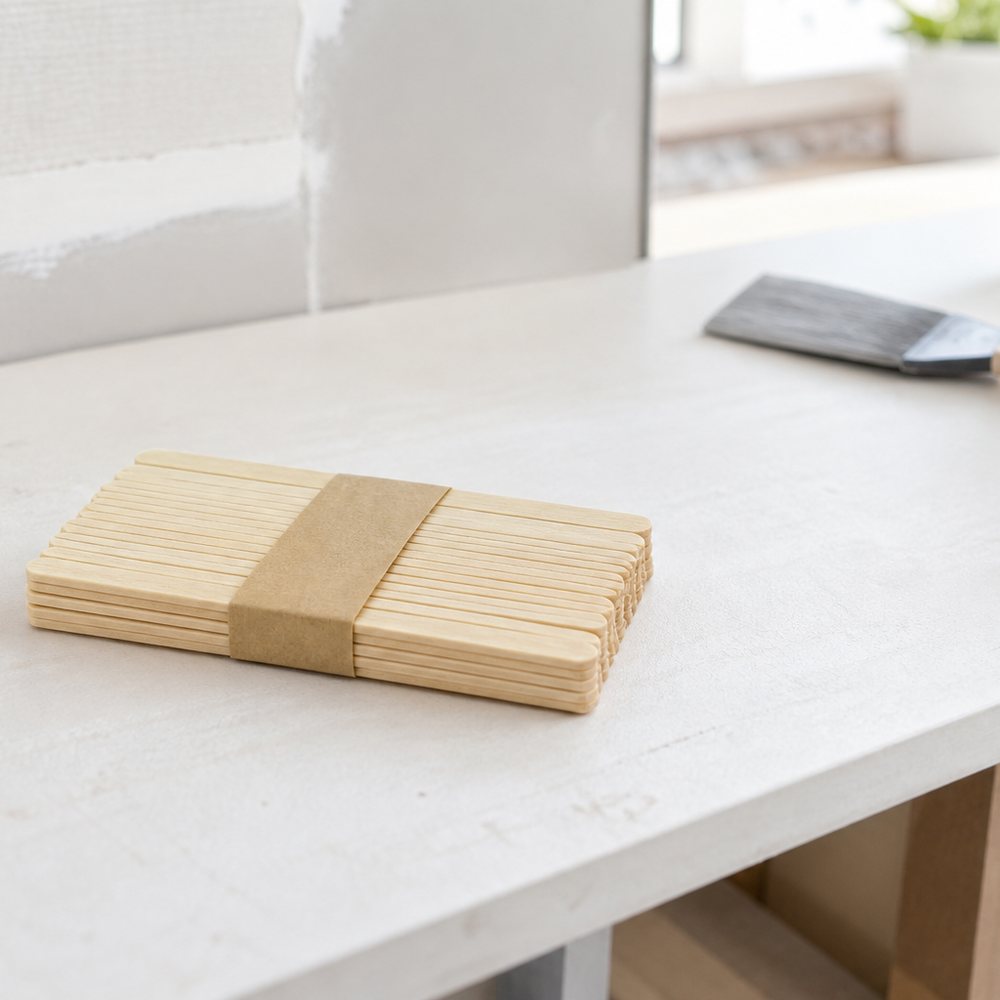 Palitos de Madera para Paletas y Manualidades | 15cm | Helados Caseros, Arte y DIY