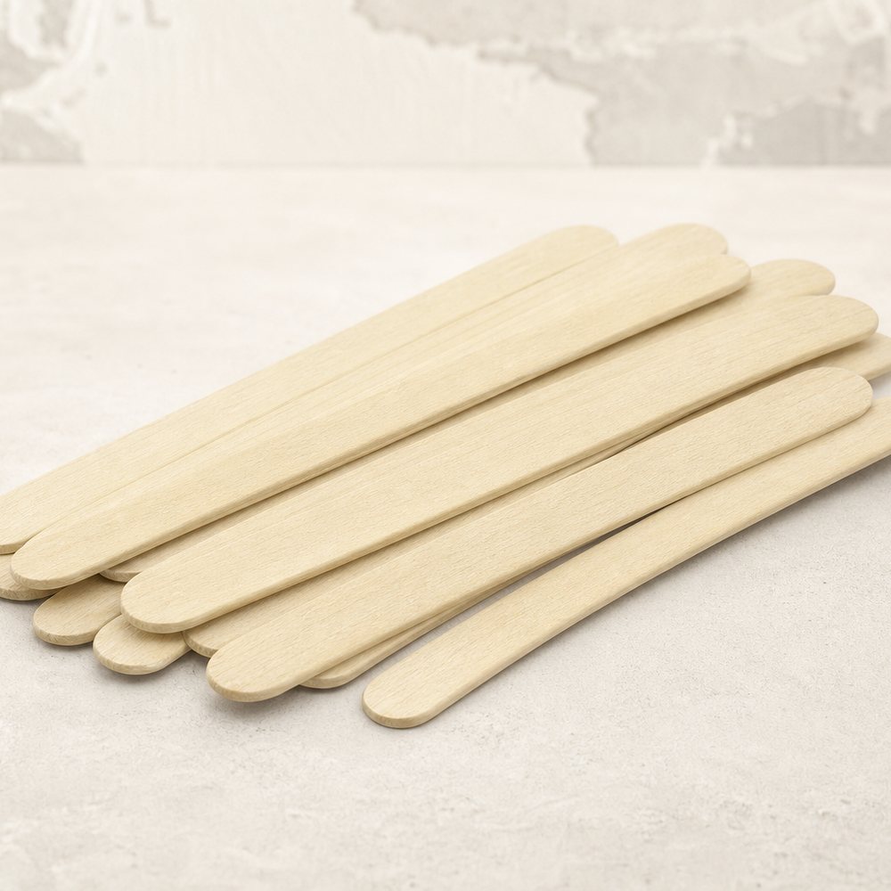 Palitos de Madera para Paletas y Manualidades | 15cm | Helados Caseros, Arte y DIY