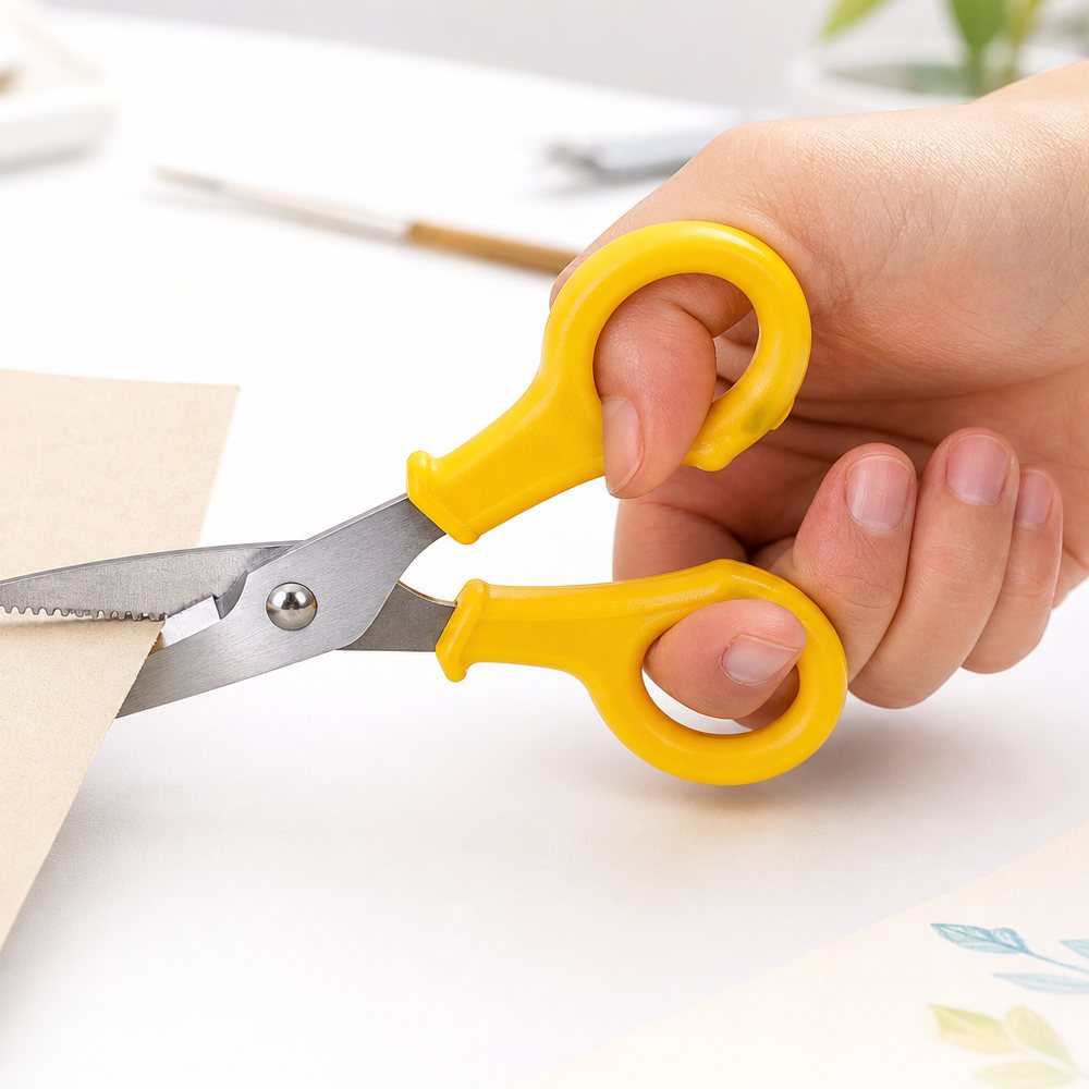 Electric Cable and Fiber Optic Scissors 14.5cm | Precision Cut | Electricians and Technicians