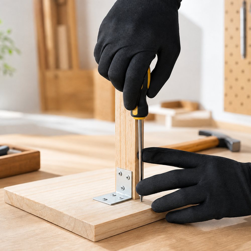 100% cotton gloves