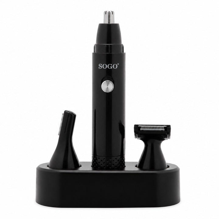 Kit Multifuncional para Recortar Pelo de Nariz y Orejas - imagenes de producto y uso