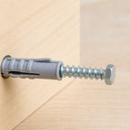 Tornillos de madera hexagonales con tubos expansivos