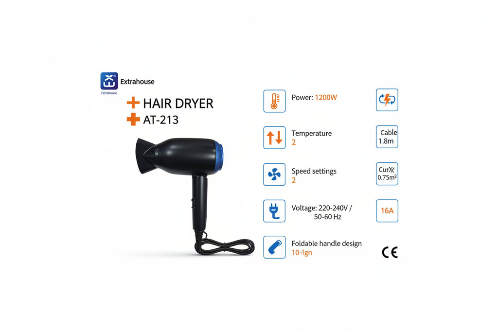 Secador de Pelo - imagenes de producto y uso