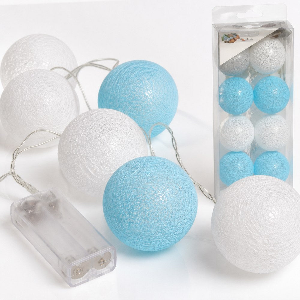 10-Bulb LED String Lights