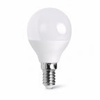 Bombilla LED Aigostar G45 E14 6W 510lm | Luz Fría 6500K | Interior