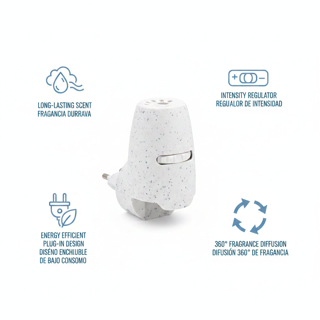 Difusor Eléctrico Ambientador con Regulador de Intensidad | Hogar y Oficina