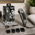 Cortapelos Profesional LiySet | Cuchilla Acero Inoxidable | 4 Accesorios, Cable CA