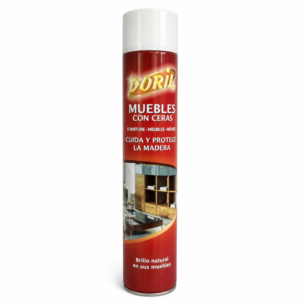 Abrillantador para Muebles Doril | Brillo Natural | Protege la Madera | Uso Doméstico