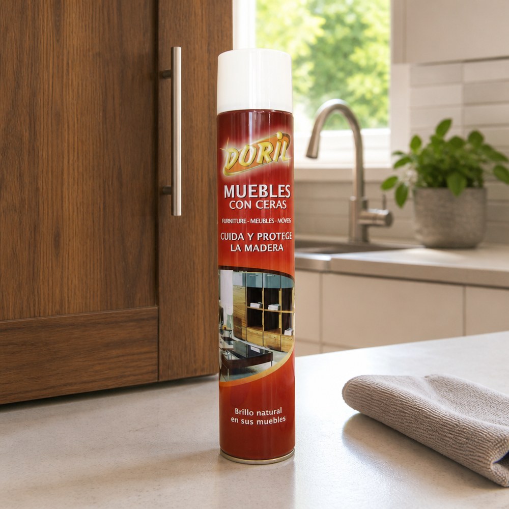 Abrillantador para Muebles Doril | Brillo Natural | Protege la Madera | Uso Doméstico