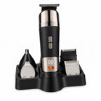 Kit de Cuidado Personal 5 en 1 Pritech | Cabello, Barba y Nariz | Display Digital | Hogar y Viaje