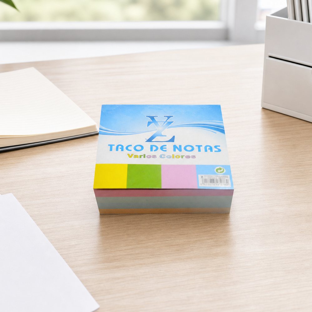 Taco de notas multicolor 250 hojas