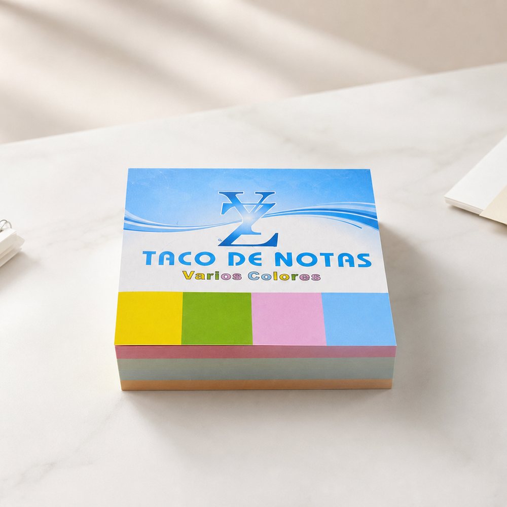 Taco de notas multicolor 250 hojas